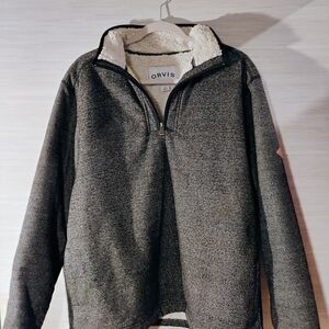 Orvis Men's Gray Sweater